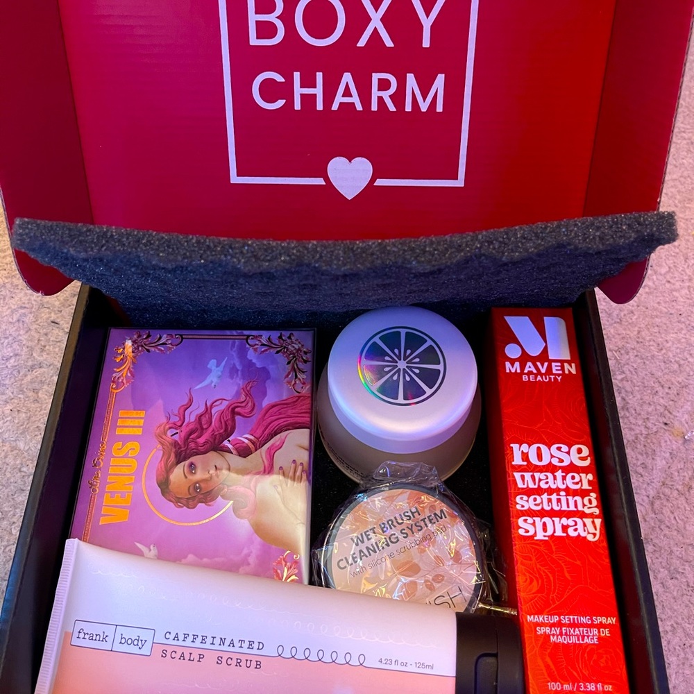 boxy charm goodies 🌈